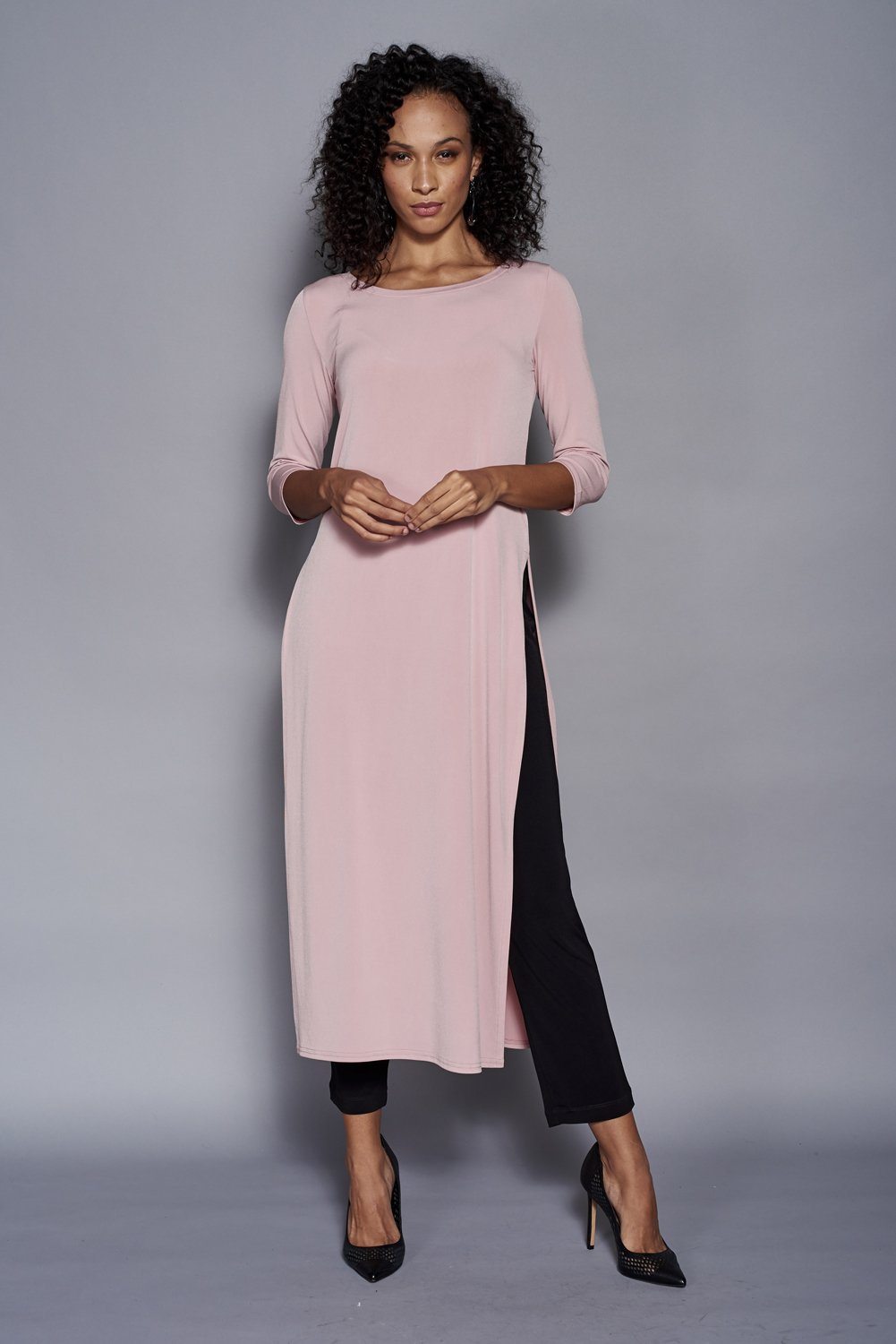Dress Over Pant Rose