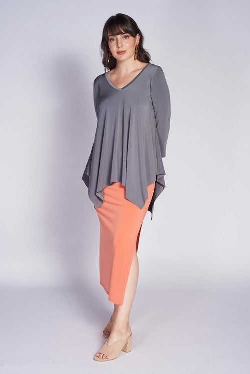 Seville Blouse Grey