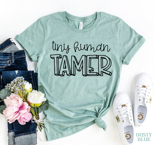 Tiny Human Tamer kids T-shirt