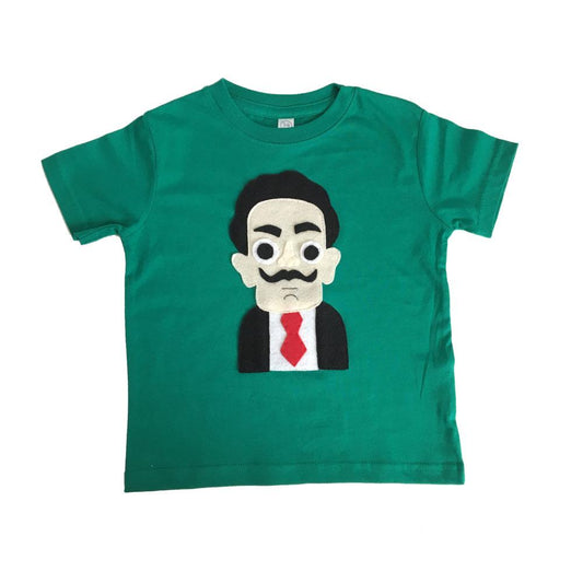 Dali - Kids Shirt - Kelly Green