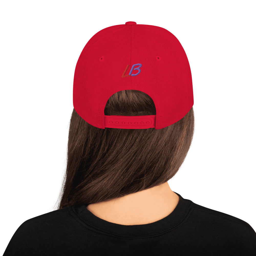 我让这顶帽子看起来不错 Snapback Hat