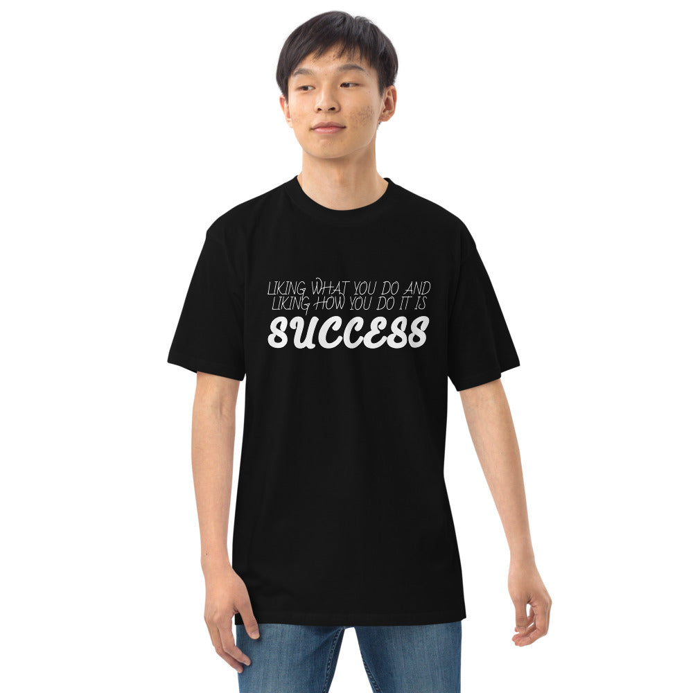 LennyBoop 的“SUCCESS”男士高级重量级 T 恤