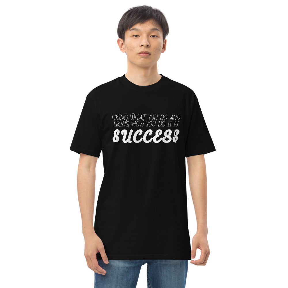 LennyBoop 的“SUCCESS”男士高级重量级 T 恤