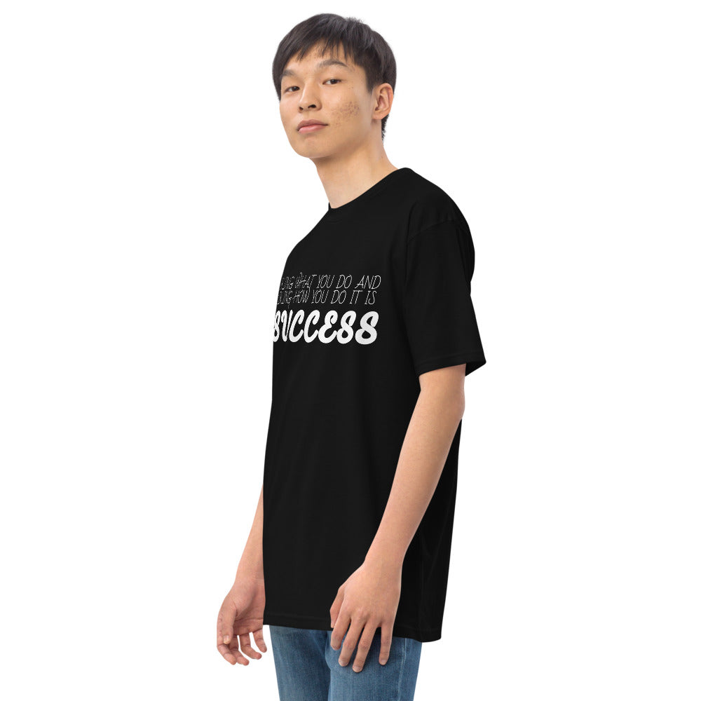 LennyBoop 的“SUCCESS”男士高级重量级 T 恤