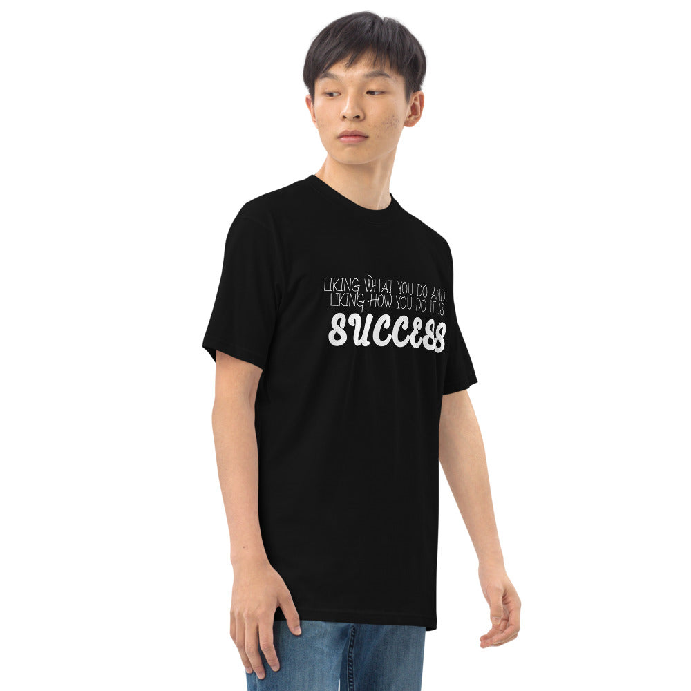 LennyBoop 的“SUCCESS”男士高级重量级 T 恤
