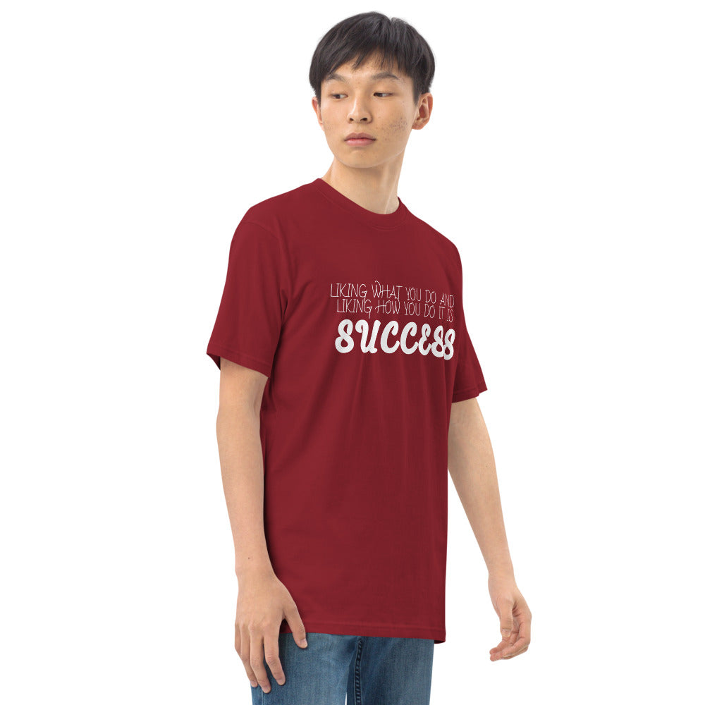 LennyBoop 的“SUCCESS”男士高级重量级 T 恤