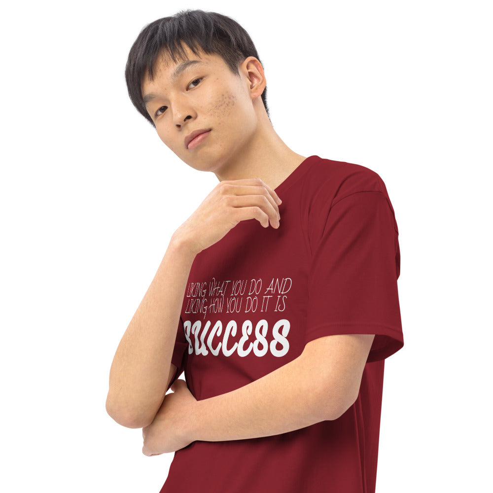 LennyBoop 的“SUCCESS”男士高级重量级 T 恤