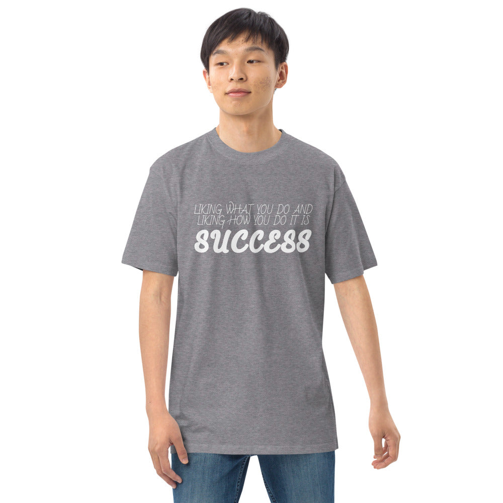 LennyBoop 的“SUCCESS”男士高级重量级 T 恤