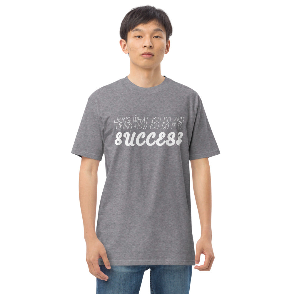 LennyBoop 的“SUCCESS”男士高级重量级 T 恤