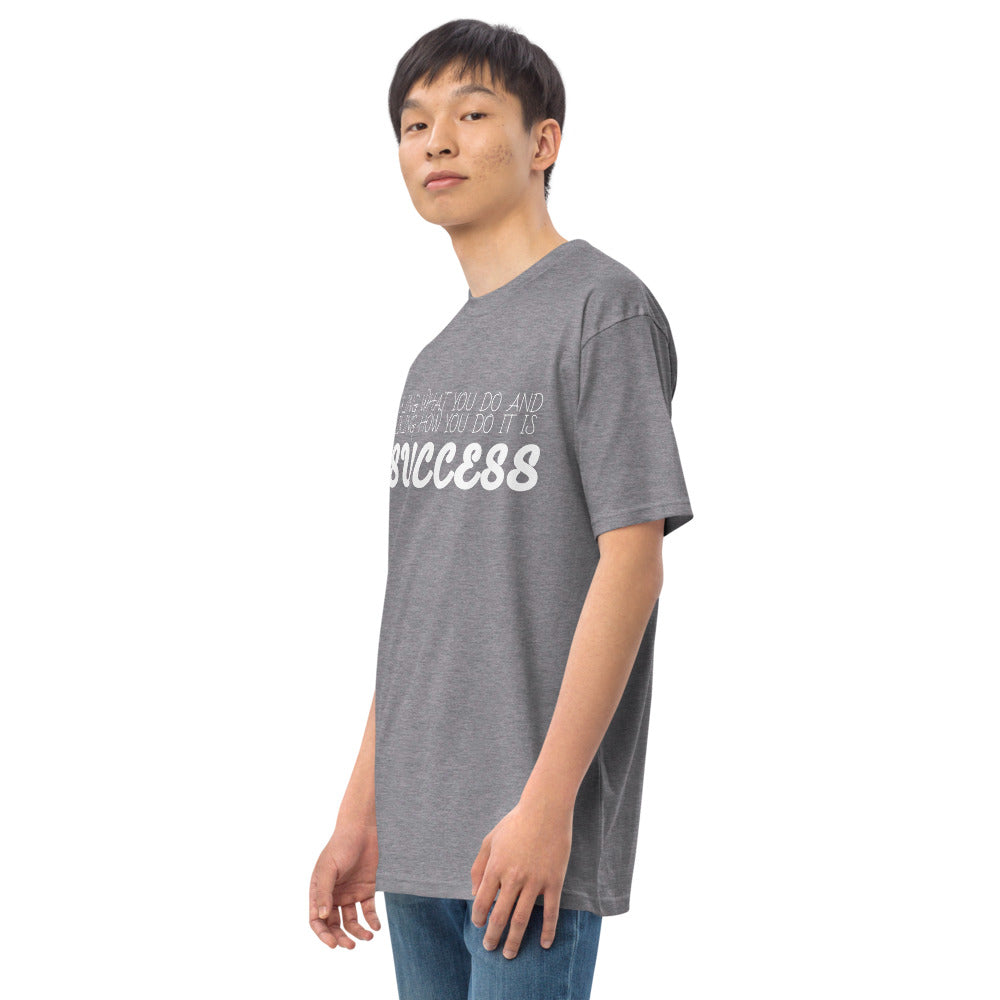 LennyBoop 的“SUCCESS”男士高级重量级 T 恤