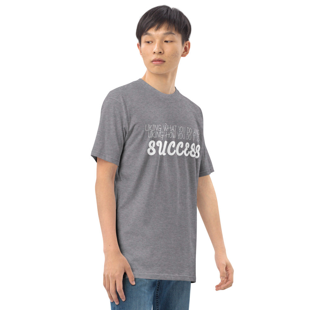 LennyBoop 的“SUCCESS”男士高级重量级 T 恤