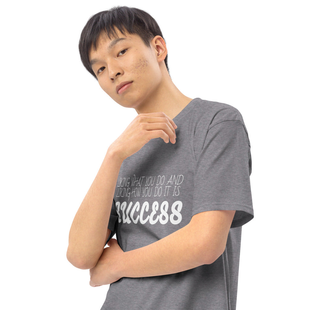 LennyBoop 的“SUCCESS”男士高级重量级 T 恤