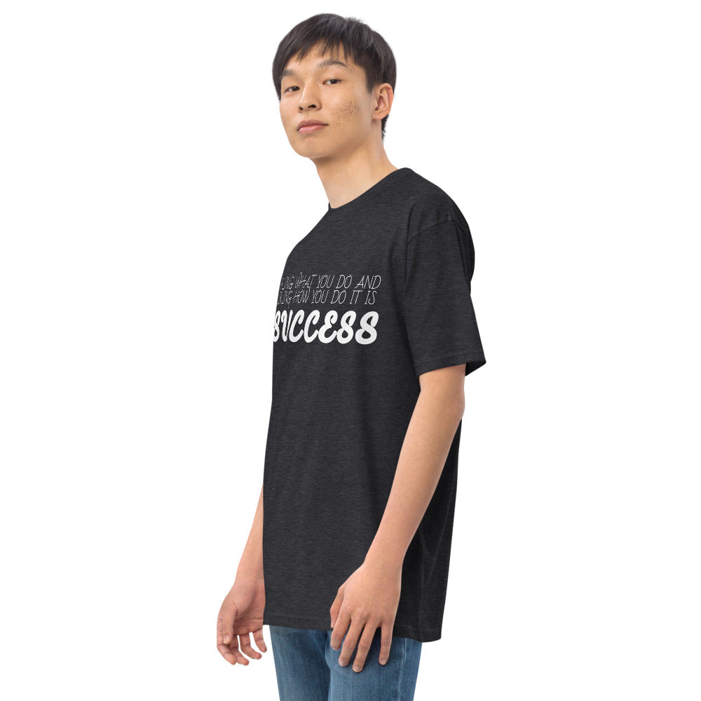 LennyBoop 的“SUCCESS”男士高级重量级 T 恤
