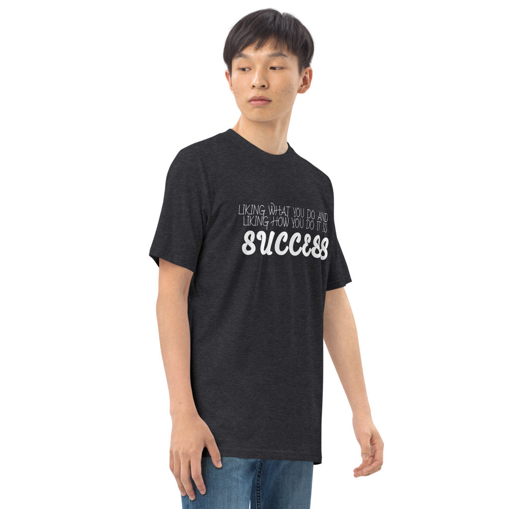 LennyBoop 的“SUCCESS”男士高级重量级 T 恤