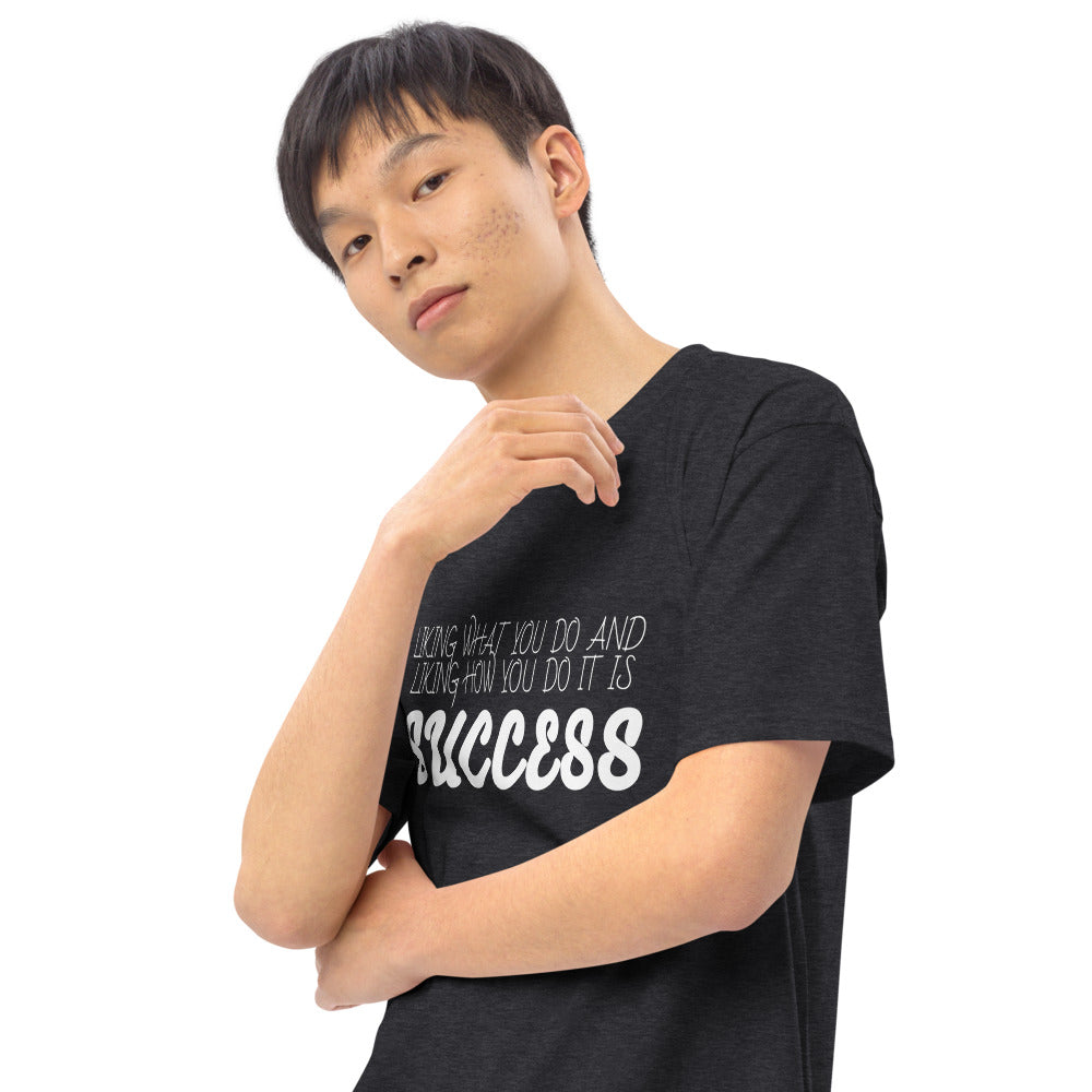 LennyBoop 的“SUCCESS”男士高级重量级 T 恤