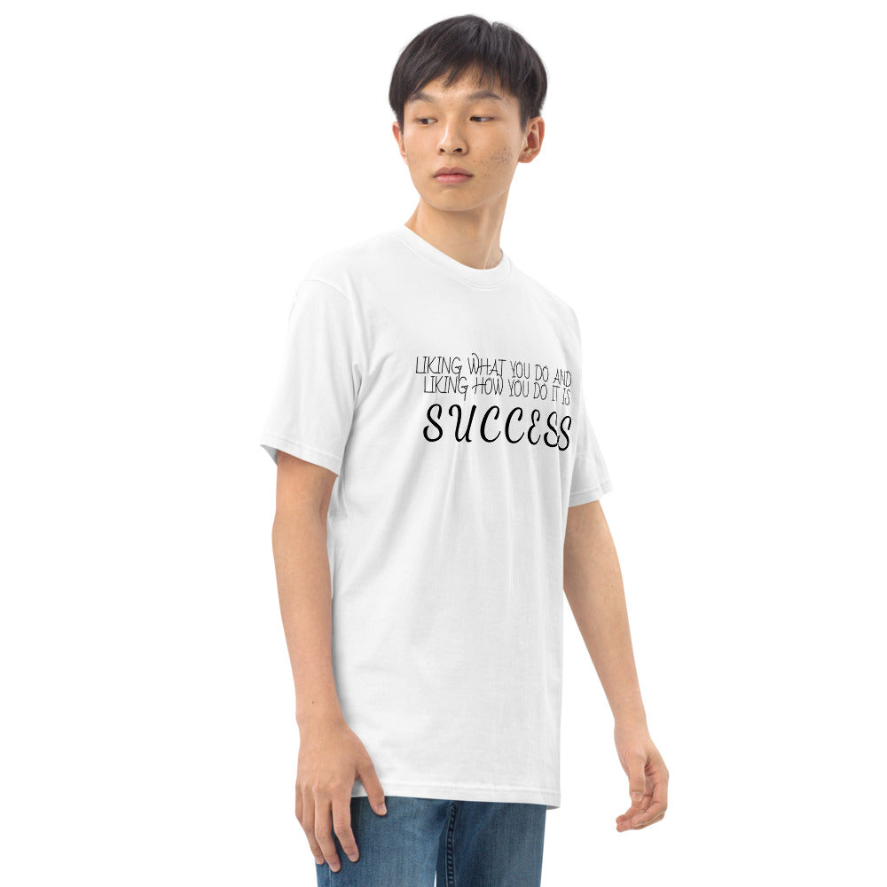 LennyBoop 的“SUCCESS”男士高级重量级 T 恤