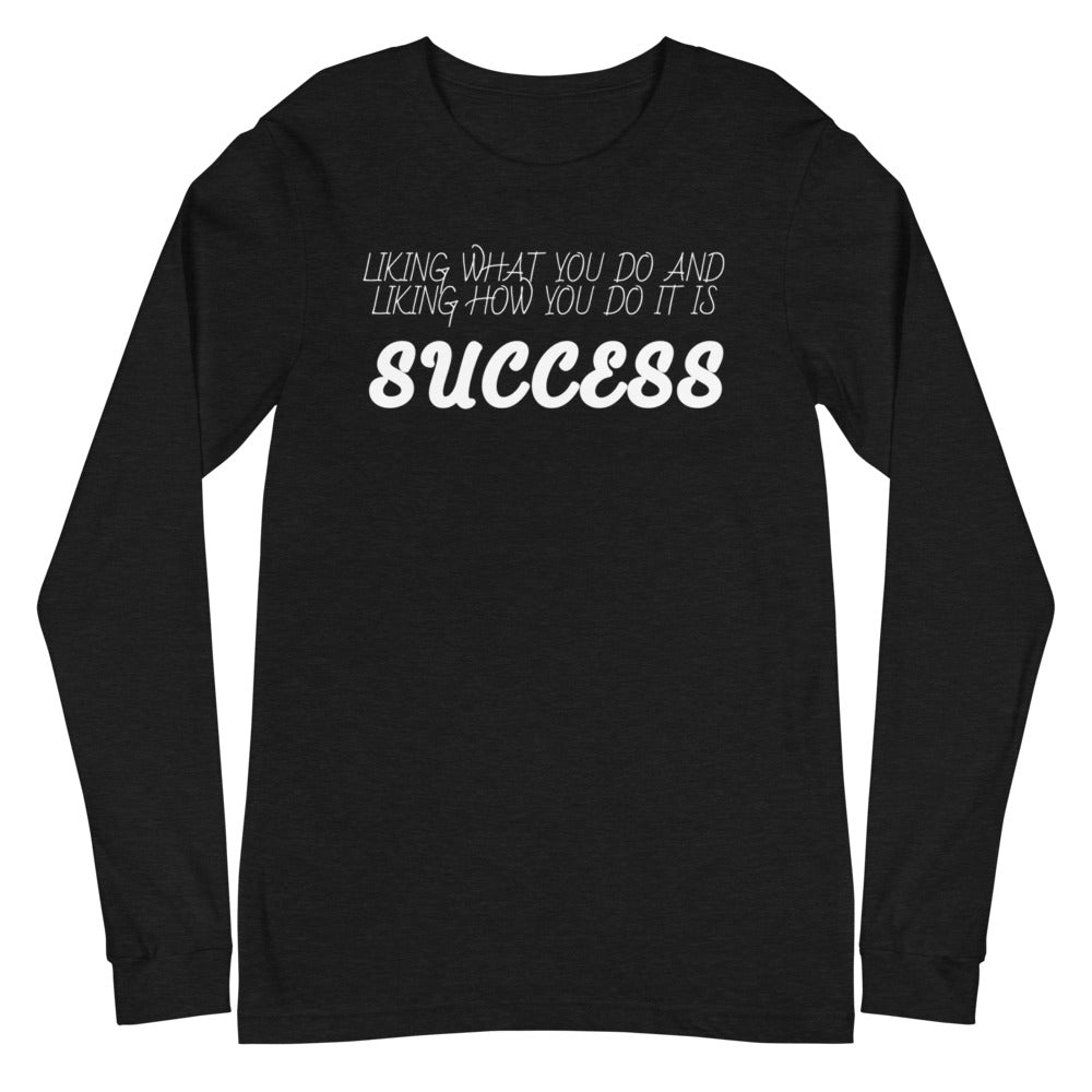 LennyBoop 的“SUCCESS”中性长袖 T 恤