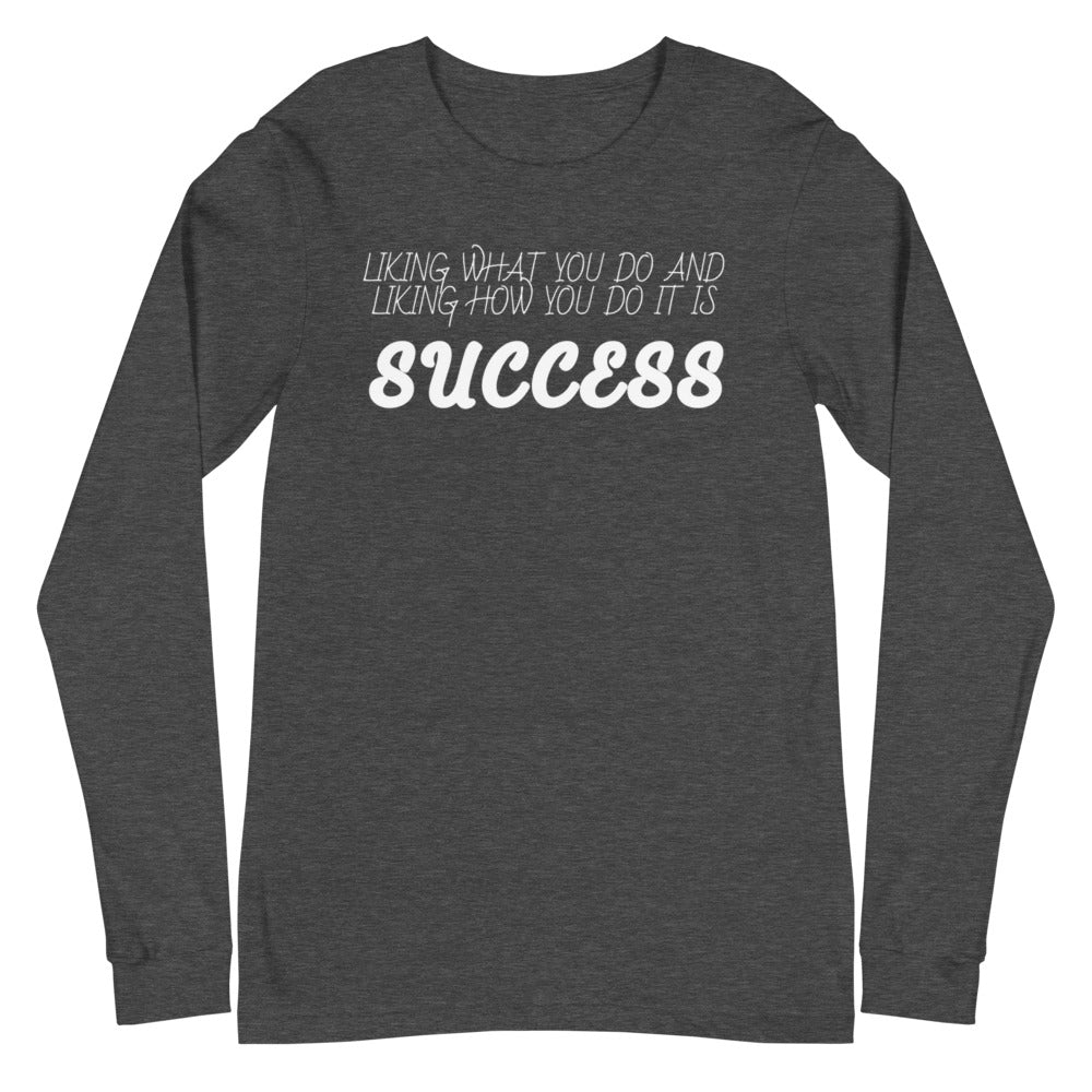 LennyBoop 的“SUCCESS”中性长袖 T 恤