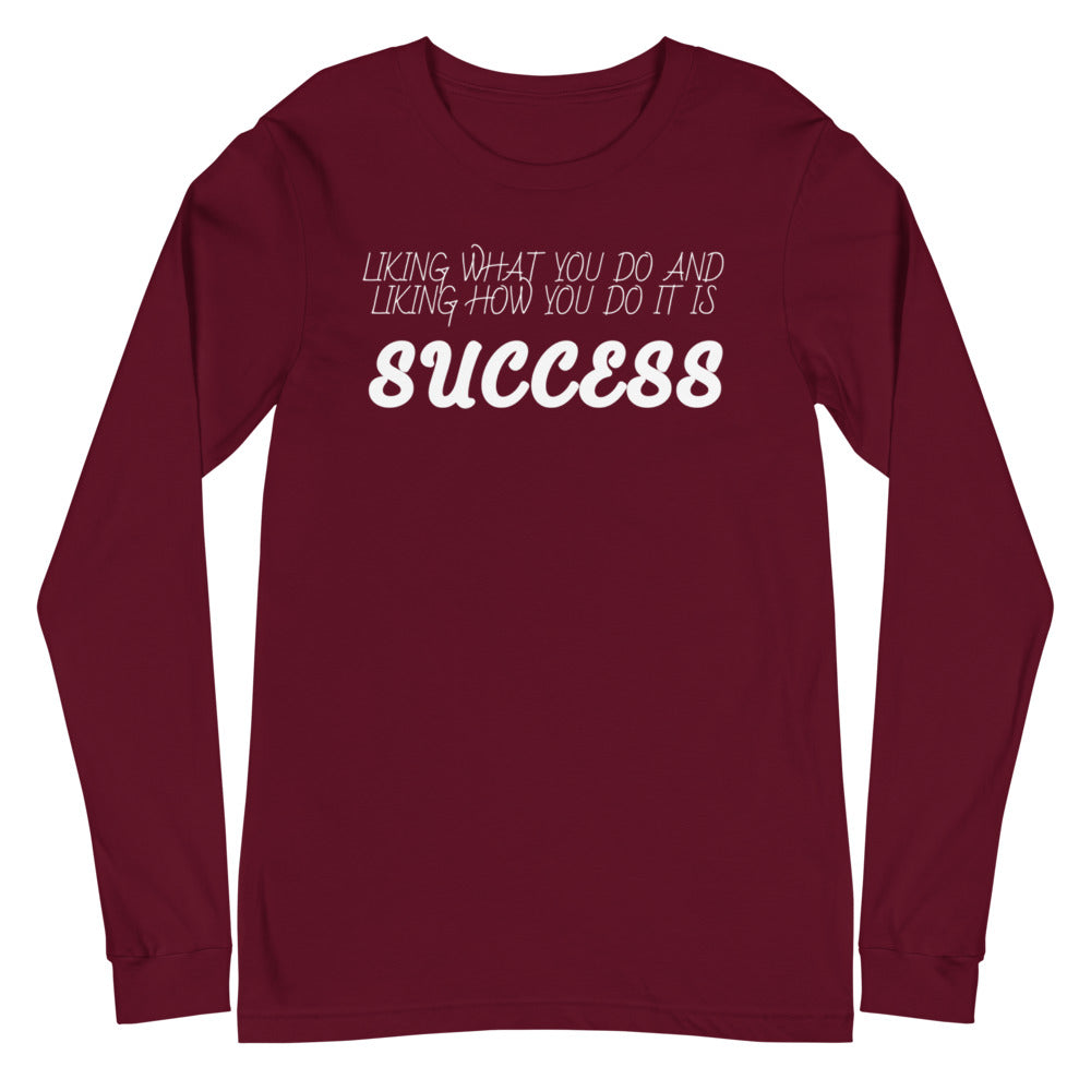 LennyBoop 的“SUCCESS”中性长袖 T 恤