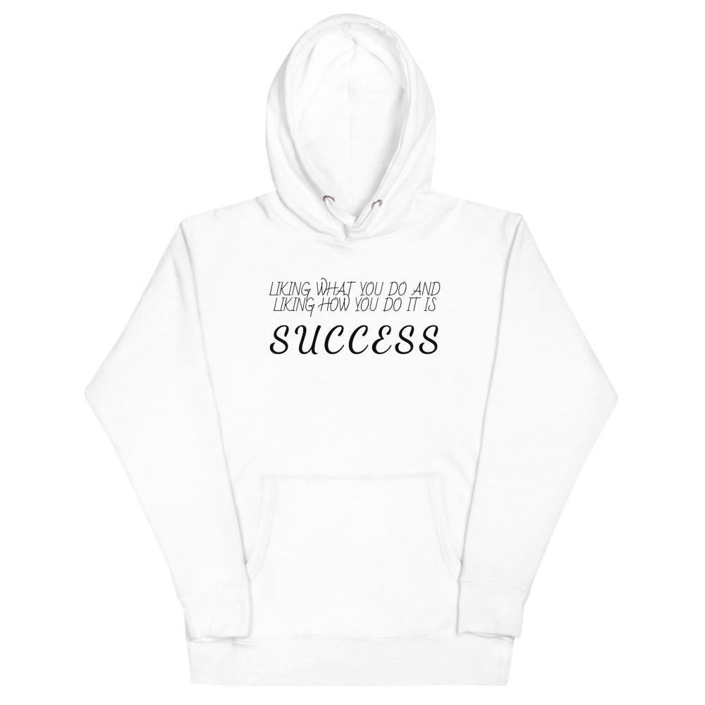 LennyBoop 的“SUCCESS”中性连帽衫(浅色)