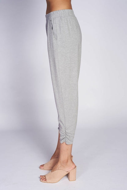 Rouched Trouser - Bamboo