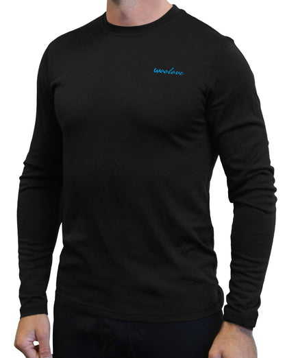 Men's Merino Wool Long Sleeve Crew Neck — Midweight