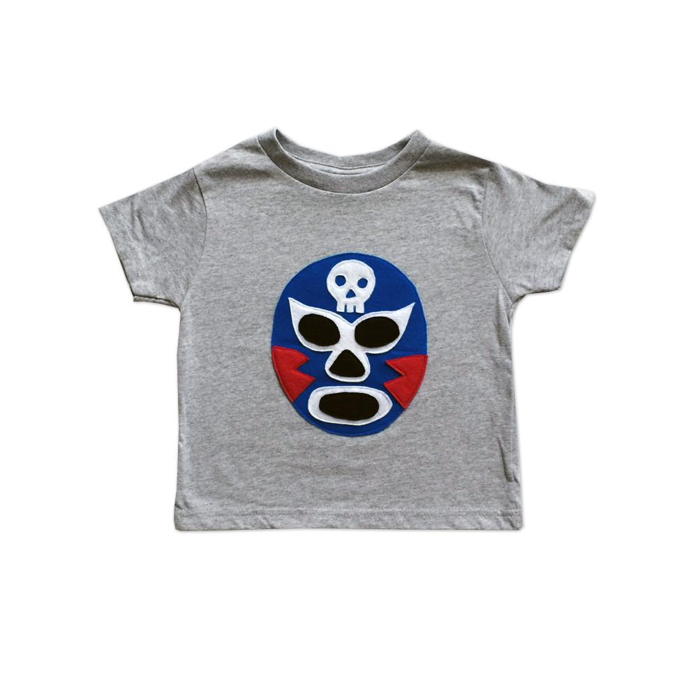 Kids T-shirt - Luchador Azul