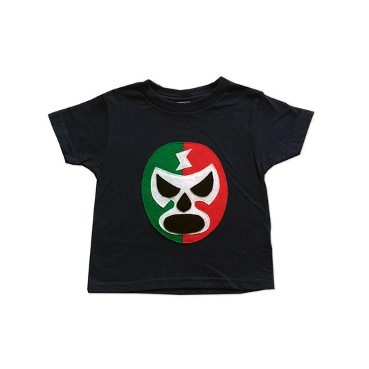 Kids T-shirt - Luchador Rojo + Verde - Lucha Libre - Toddler T-Shirt -