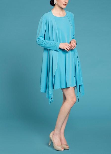 ALine Dress (Short) Aqua