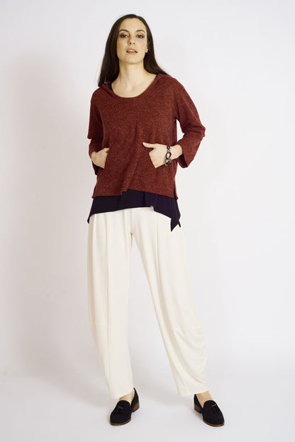 Ashmore Sweater Knit Bay Side Hoodie