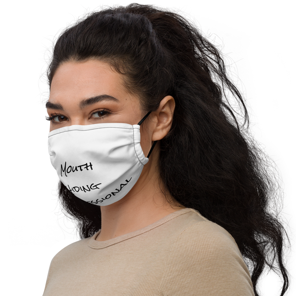 LennyBoop's ""Mouth Hiding Professional" Premium face mask