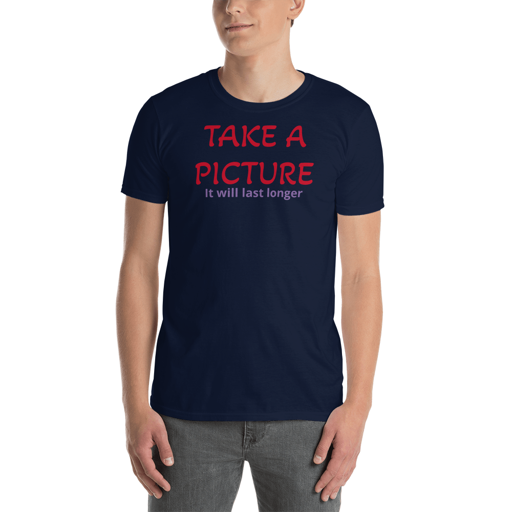 LennyBoop's "Take a picture" Short-Sleeve Unisex T-Shirt