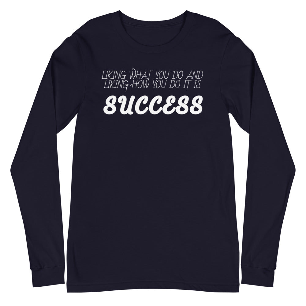 LennyBoop 的“SUCCESS”中性长袖 T 恤