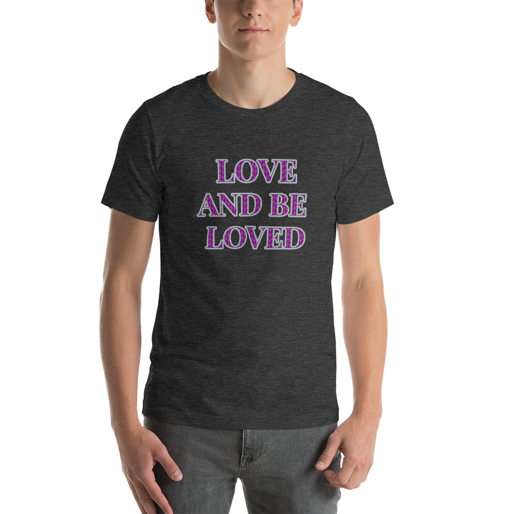 LennyBoop 的“爱与被爱”短袖男女通用 T 恤