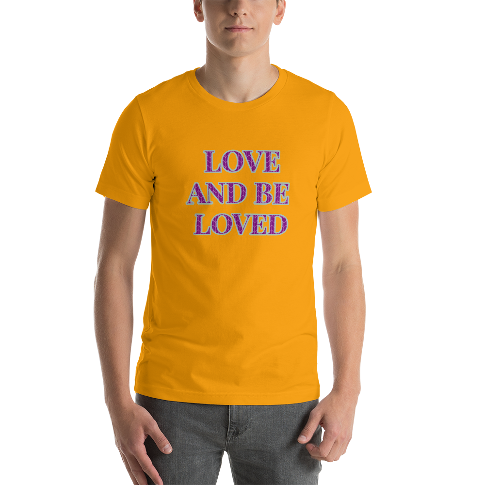 LennyBoop 的“爱与被爱”短袖男女通用 T 恤