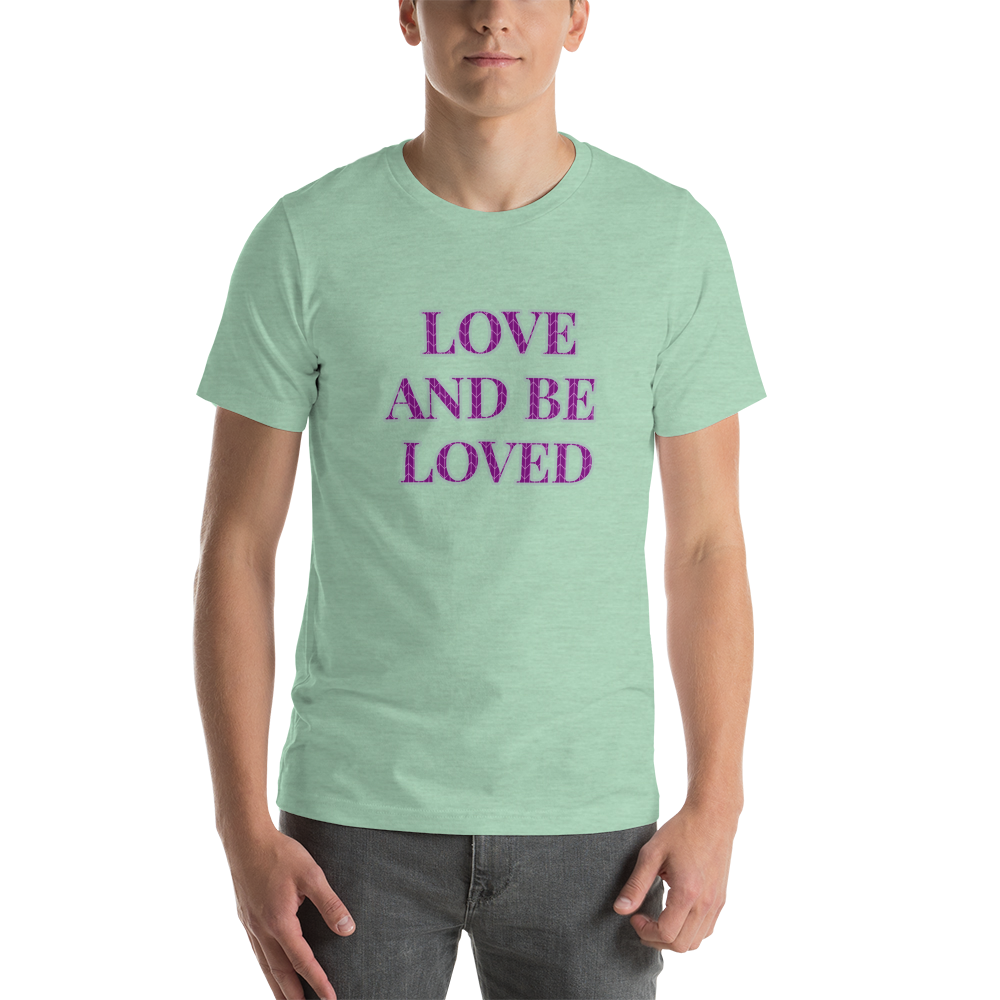 LennyBoop's "Love and be Loved" Short-Sleeve Unisex T-Shirt
