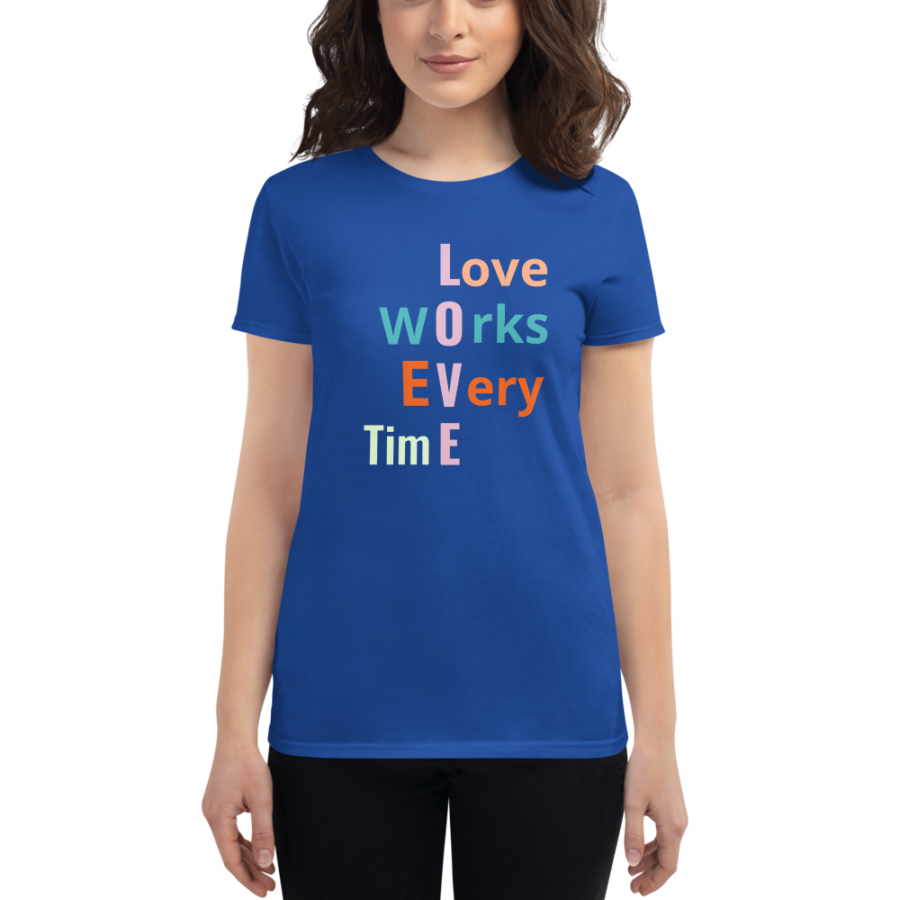 LennyBoop's "Love" Women's short sleeve t-shirt